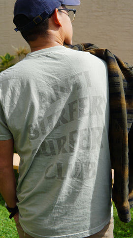 Greige - Anti Surfer Surfer Club - Tee