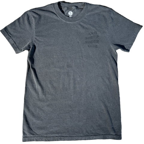 Washed Black - Anti Surfer Surfer Club - Tee