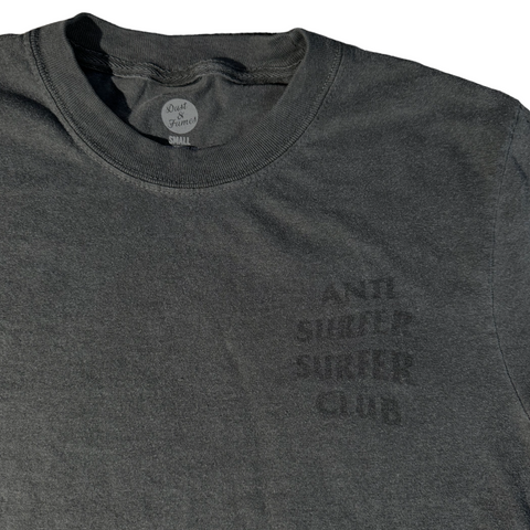 Washed Black - Anti Surfer Surfer Club - Tee
