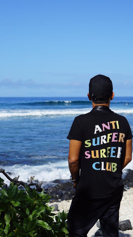 Anti Surfer Surfer Club Rainbow - Tee