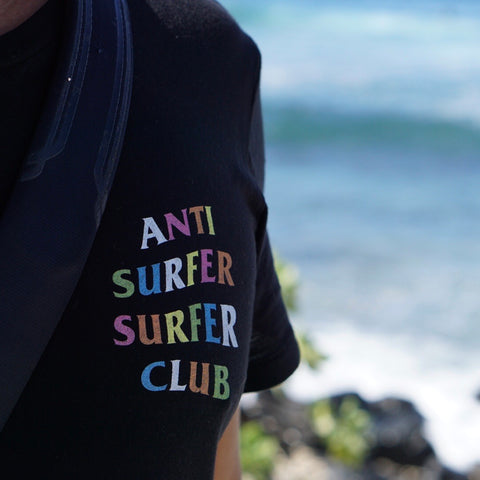 Anti Surfer Surfer Club Rainbow - Tee