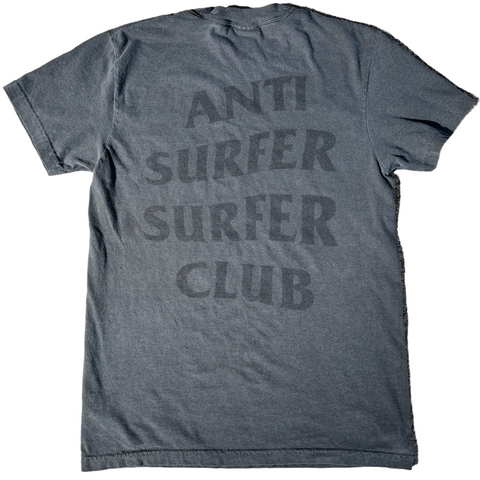 Washed Black - Anti Surfer Surfer Club - Tee